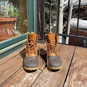 L.L Bean Duck Boots size W7.5